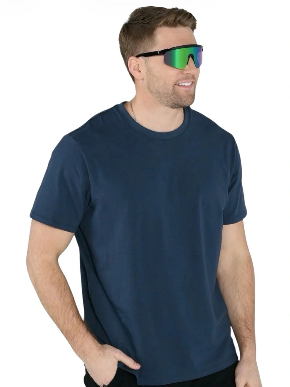 Panama Jack x Foster Grant Black Wraparound Men's Sunglasses - NWT
